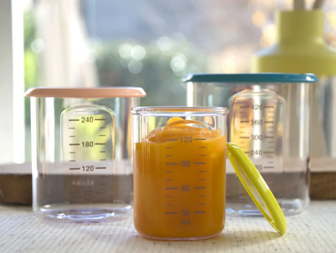 Baby Portion 120Ml Tritan Old Pink