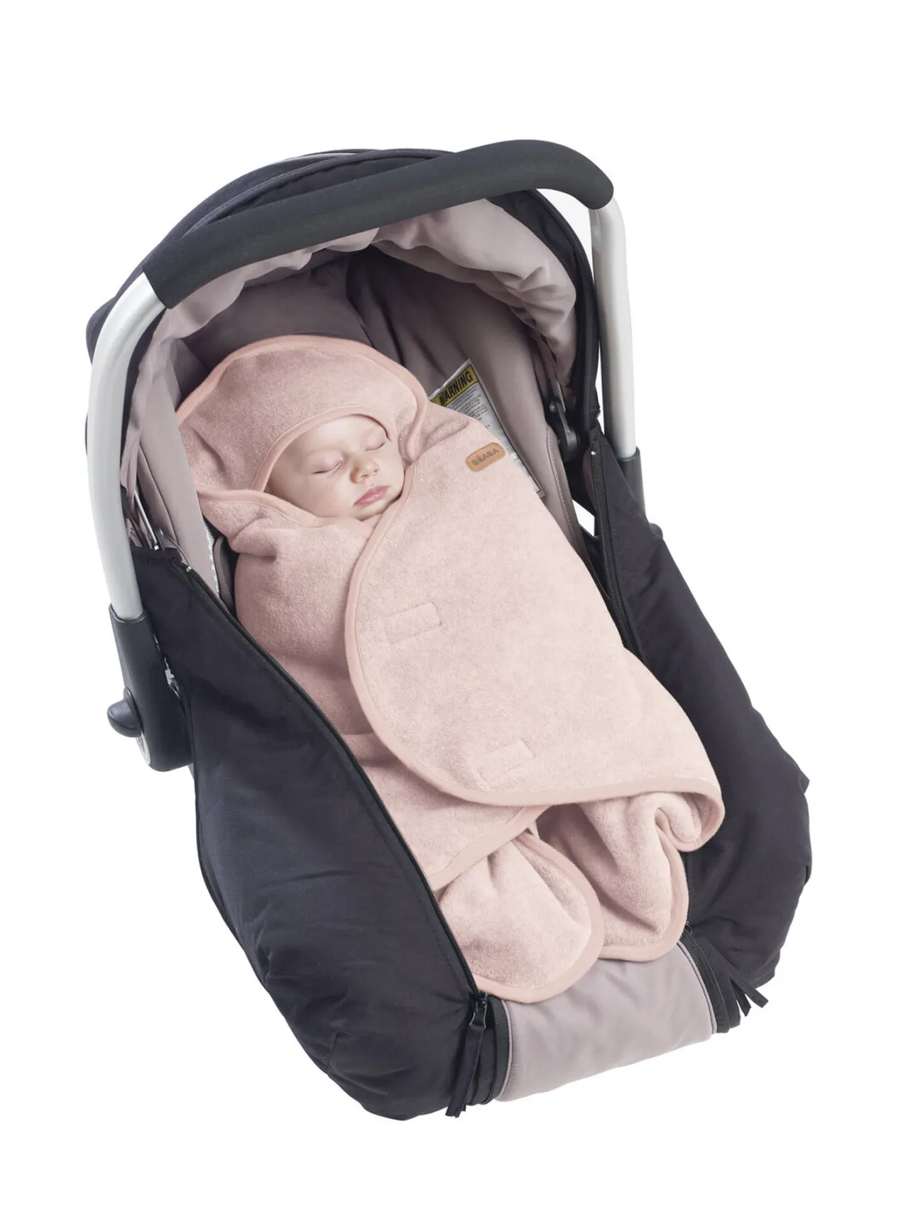 Babynomade® Double Polaire Dusty Rose