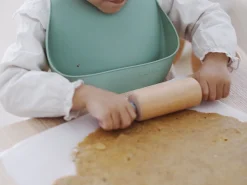 Bavoir Silicone Sage Green