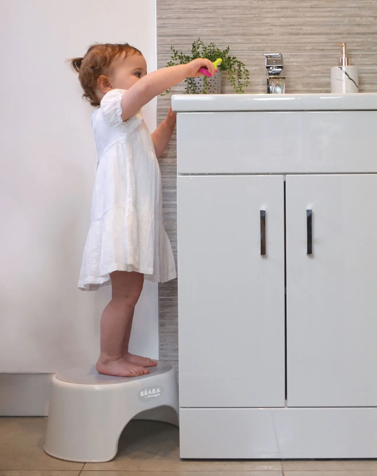 Beaba By Shnuggle - Marche Pied White