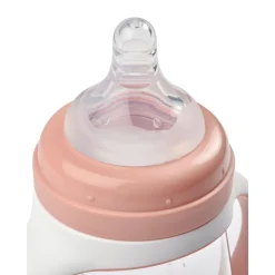 Biberon D'Apprentissage 2 En 1 210 Ml Old Pink