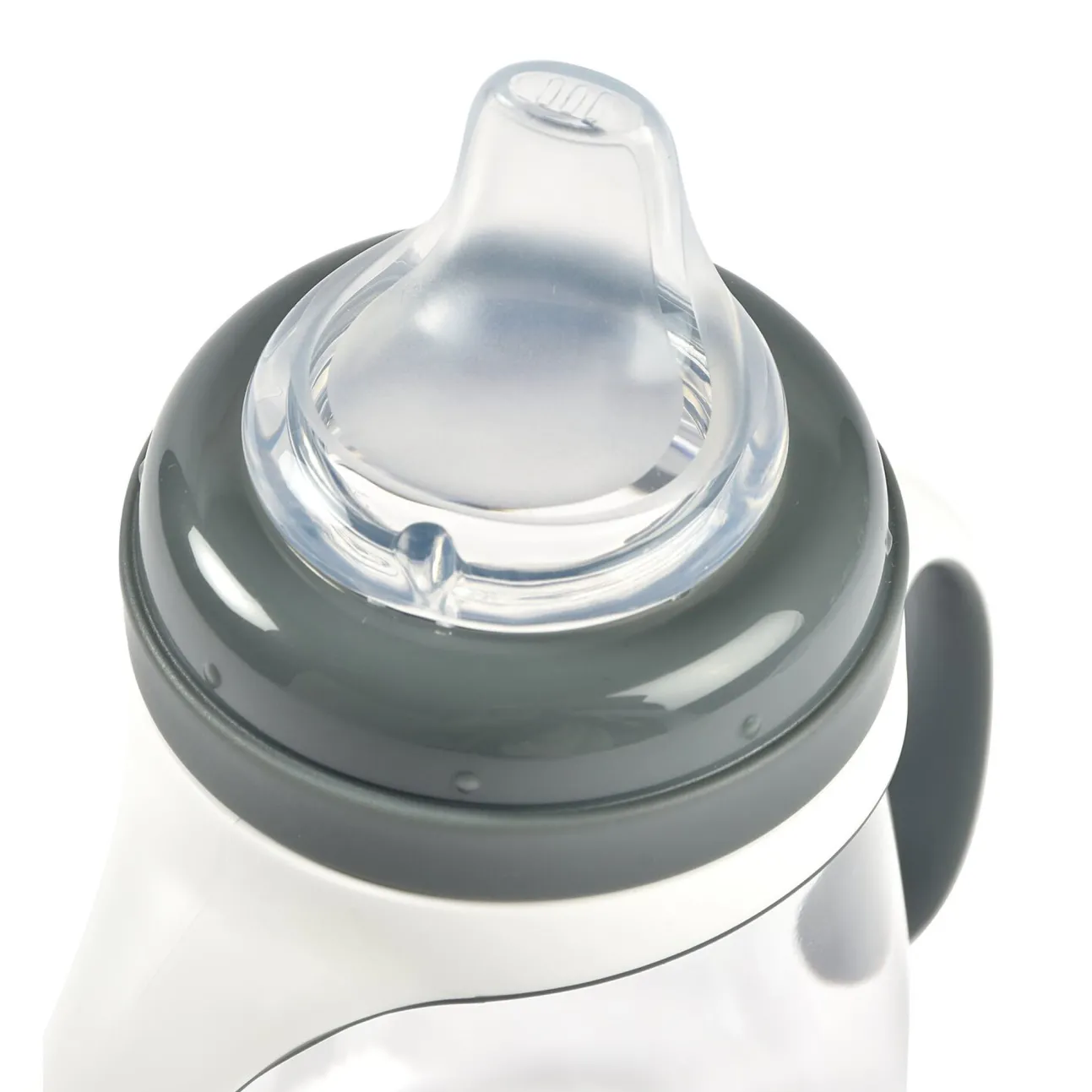 Biberon D'Apprentissage 2 En 1 210 Ml Mineral Grey