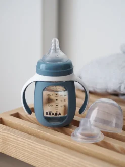 Biberon Verre D'Apprentissage 210 Ml Windy Blue