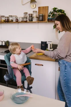 Chaise Haute Evolutive Up & Down Dark Grey