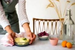 Coffret Repas Verre Eucalyptus