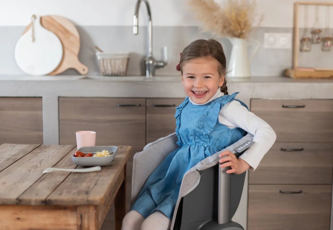 Coussin D'Assise Junior Pour Chaise Haute Up&Down Grey