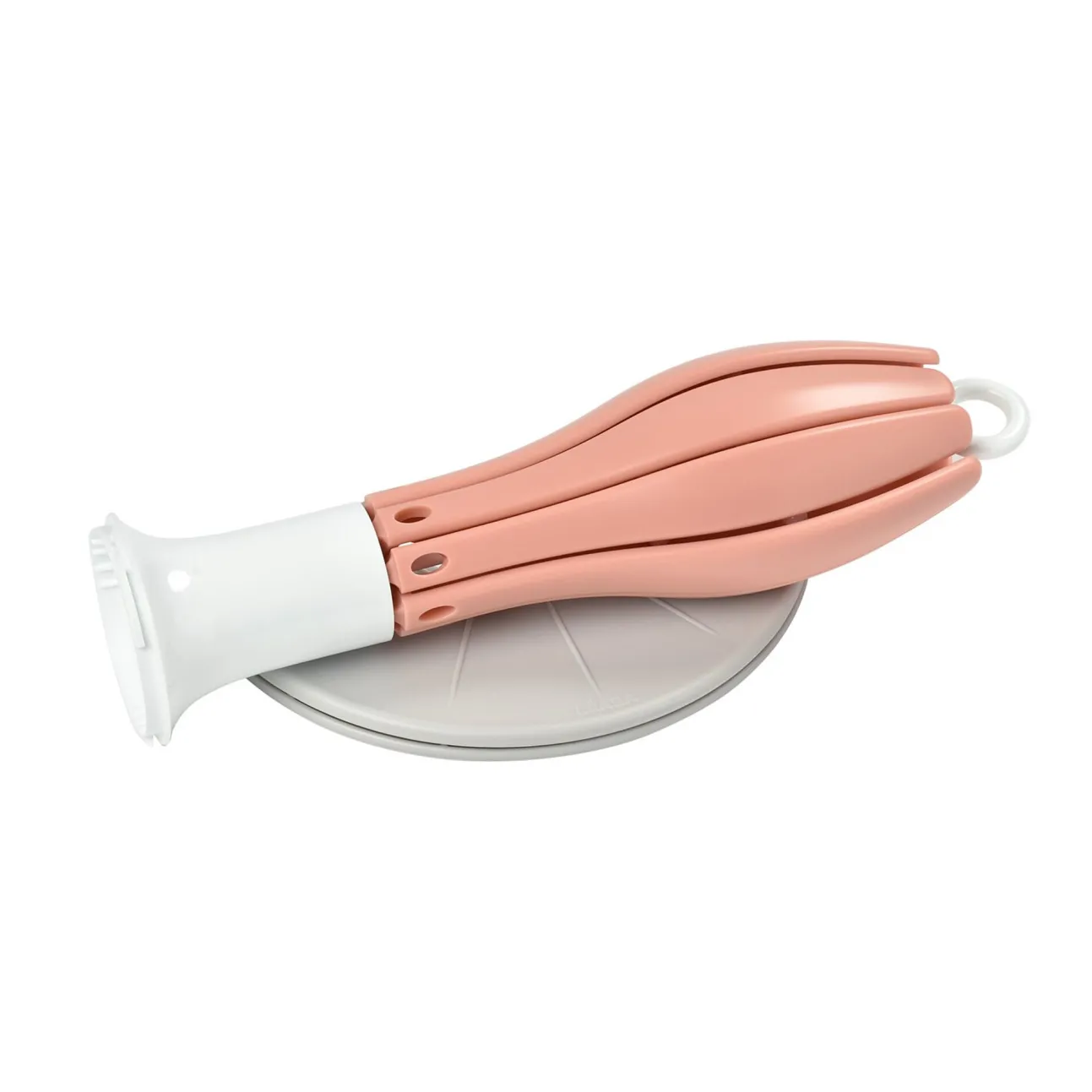 Egoutte-Biberon Flower Pliable Pink