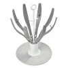 Egoutte-Biberon Flower Pliable Grey