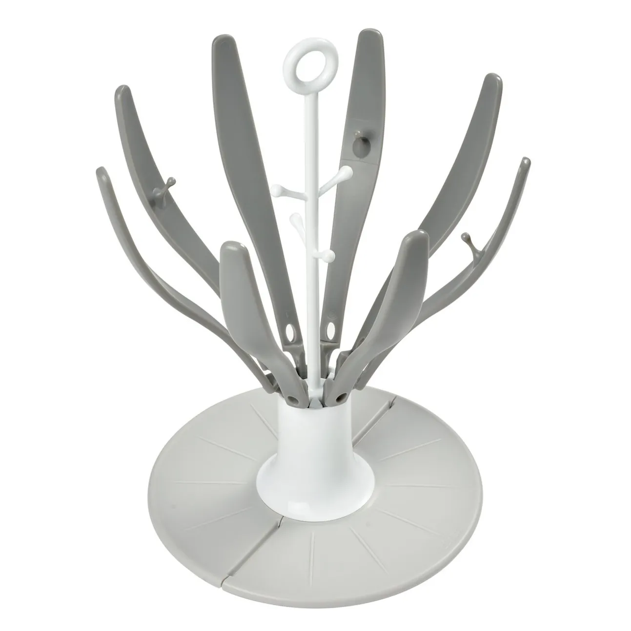 Egoutte-Biberon Flower Pliable Grey