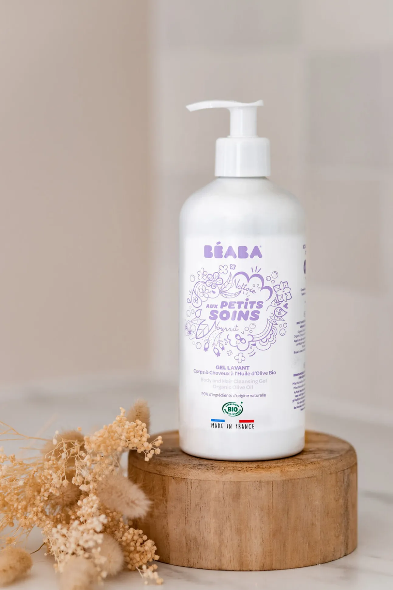 Gel Lavant Certifie Bio 500 Ml