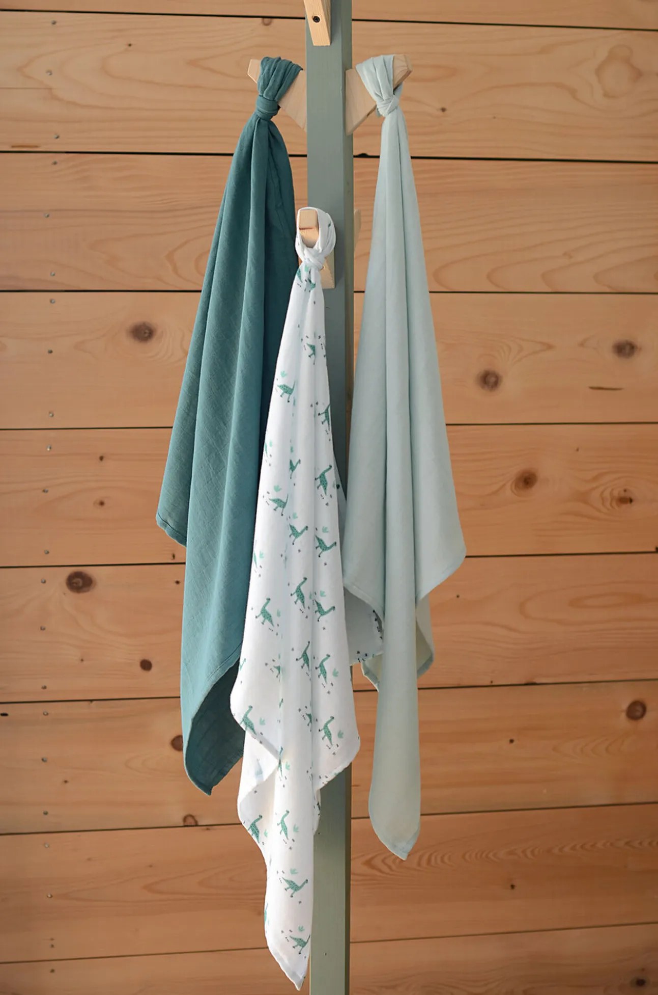 Lot De 3 Langes En Coton Jurassic