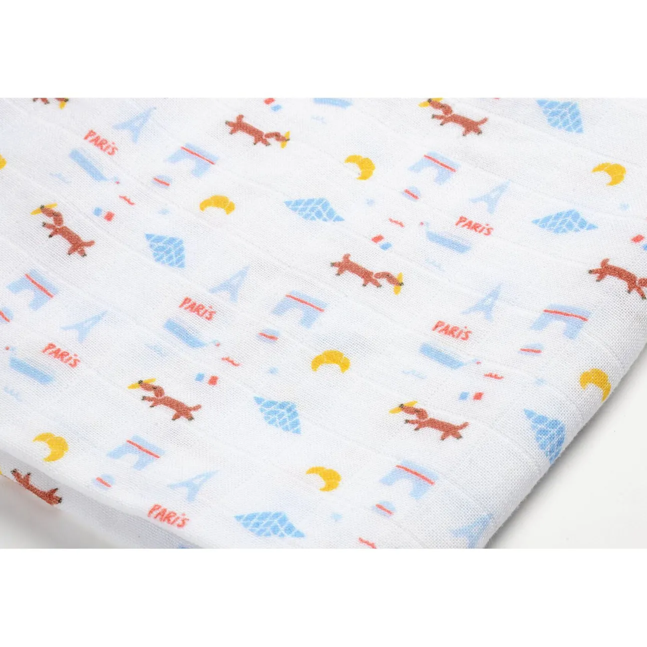 Lot De 3 Langes En Coton Paris