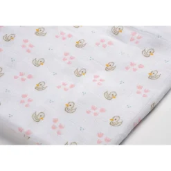 Lot De 3 Langes En Coton Swans