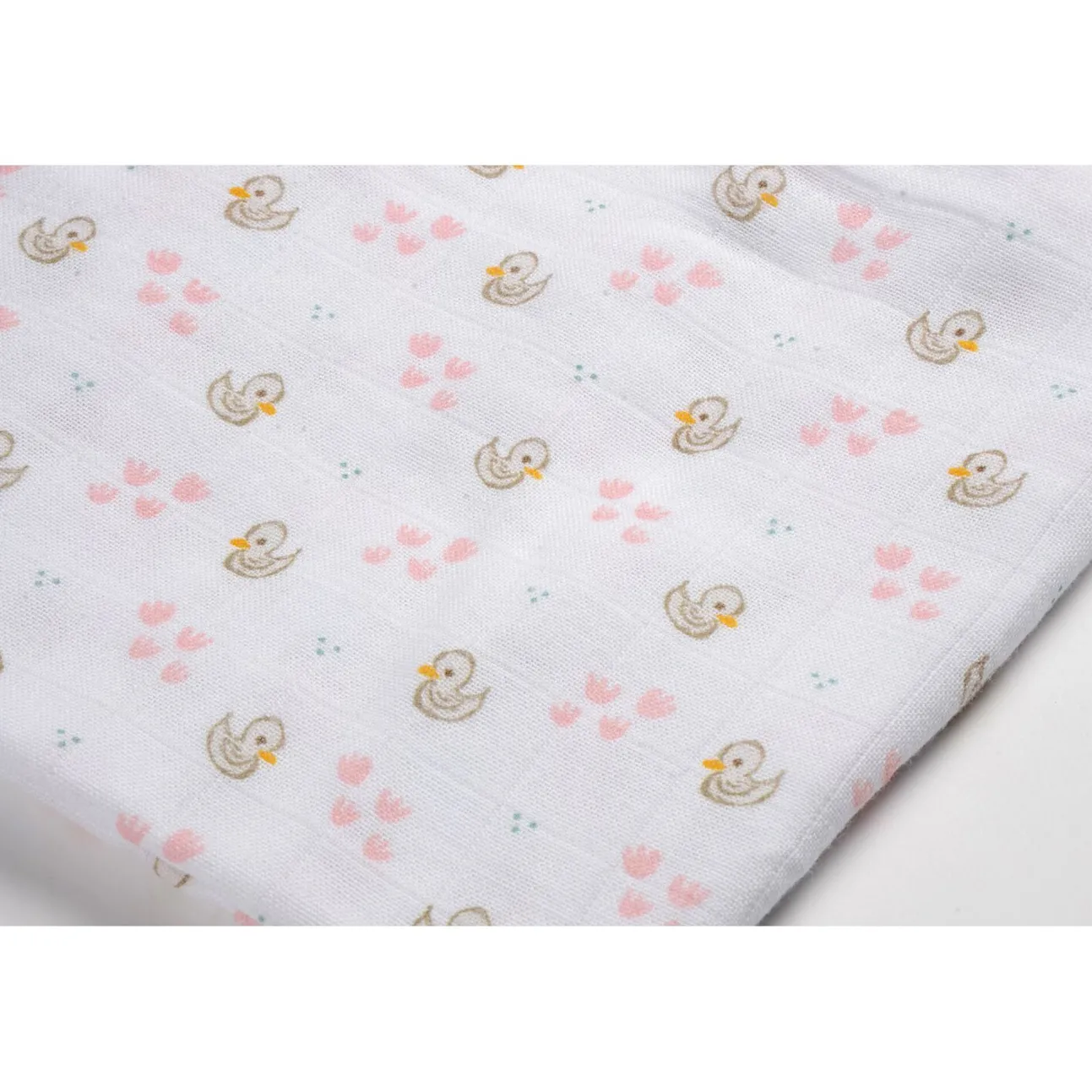 Lot De 3 Langes En Coton Swans