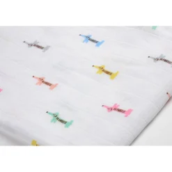 Lot De 3 Langes En Coton Teckel