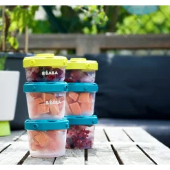 Lot De 6 Portions Clip 1Er Age 60 Et 120 Ml Neon