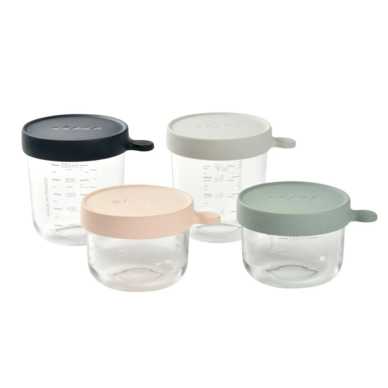 Lot De 4 Portions Verre - Eucalyptus