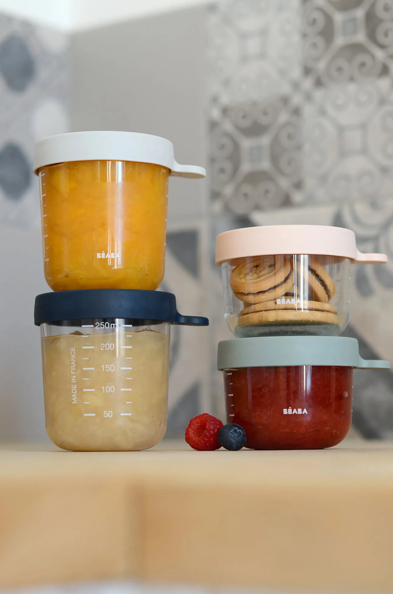 Lot De 4 Portions Verre - Eucalyptus