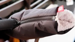 Moufles Poussette Black