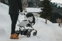 Moufles Poussette Heather Grey