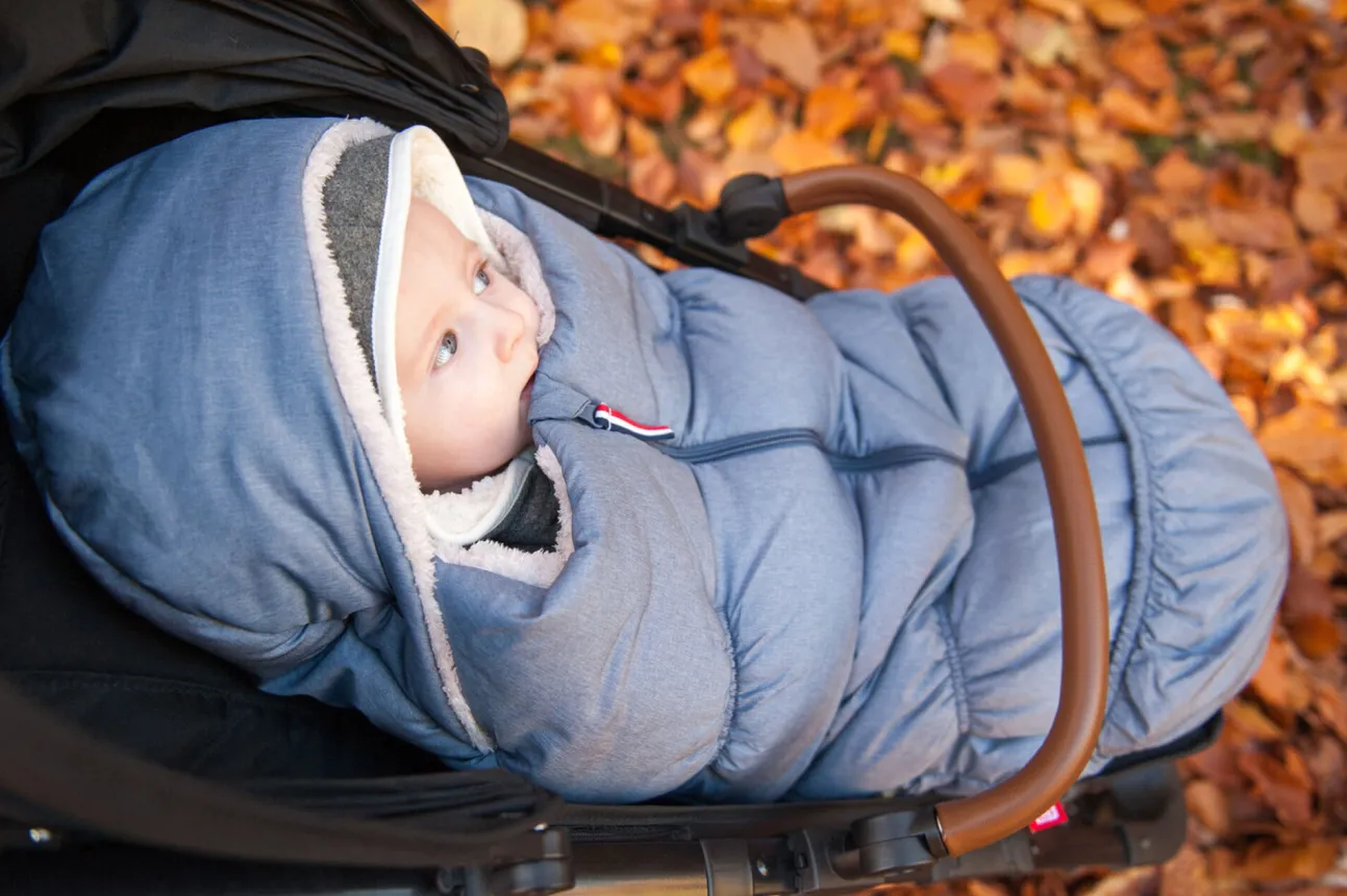 Nid D'Ange 0-6M Bleu Chine