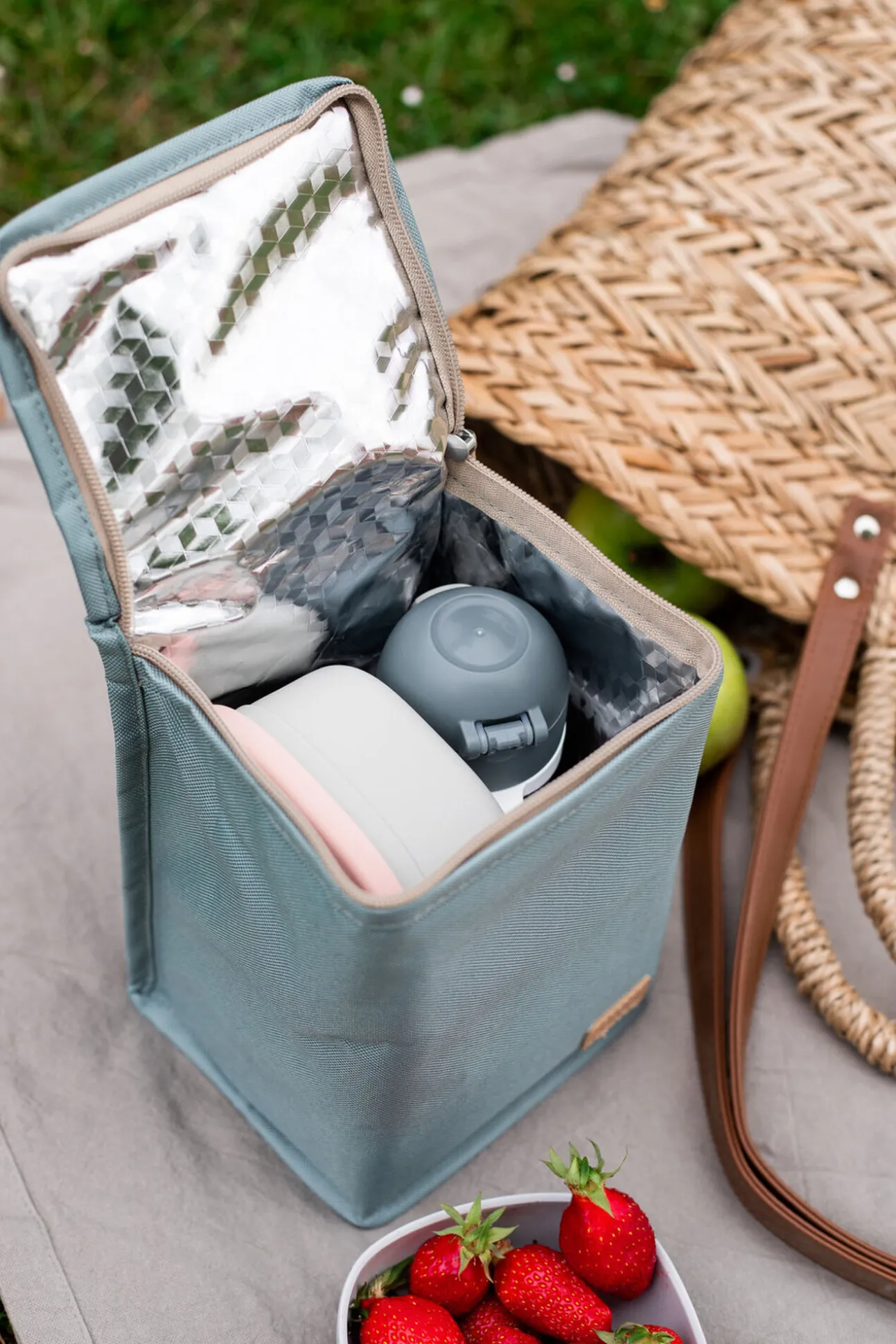 Pochette Repas Isotherme Heather Grey