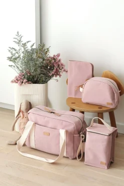 Pochette Repas Isotherme Dusty Rose