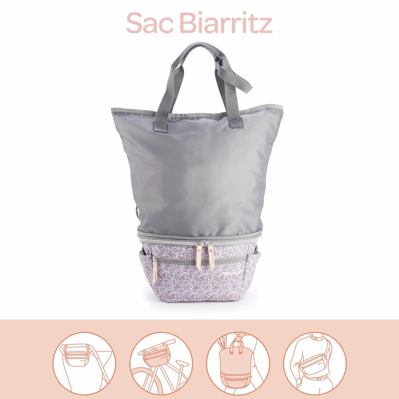 Pop Up Bag Biarritz Jungle