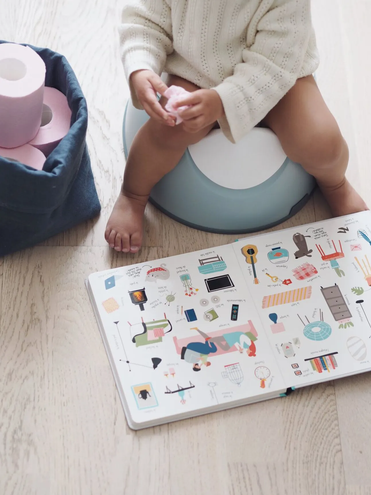 Pot Ergonomique Green Blue