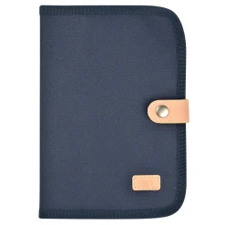 Protege Carnet De Sante Blue Marine