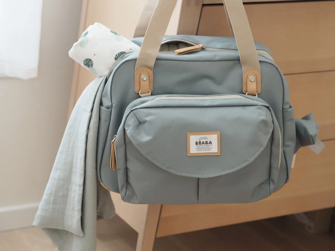 Sac A Langer Geneve Green Blue