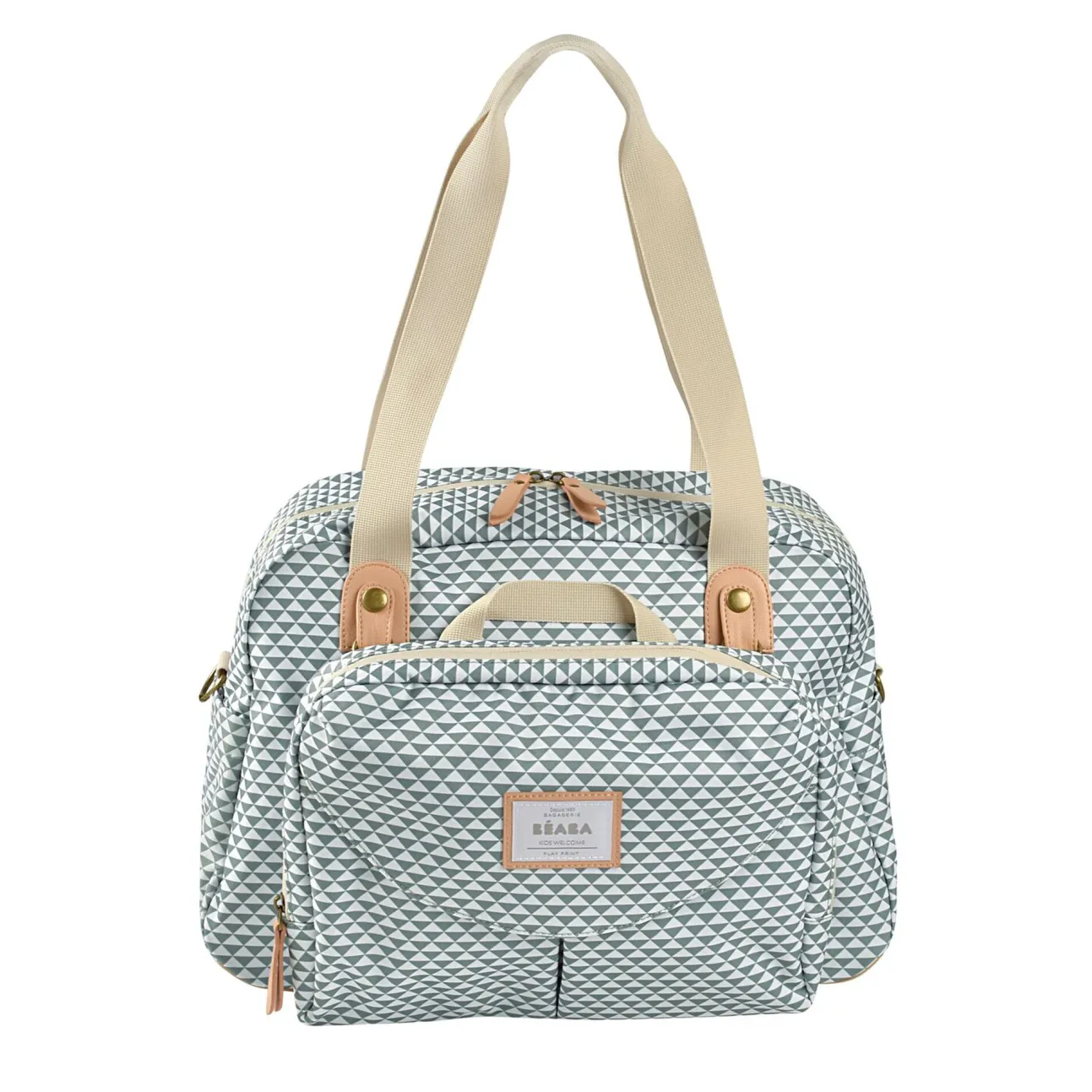 Sac A Langer Geneve Ii Play Print Sage Green