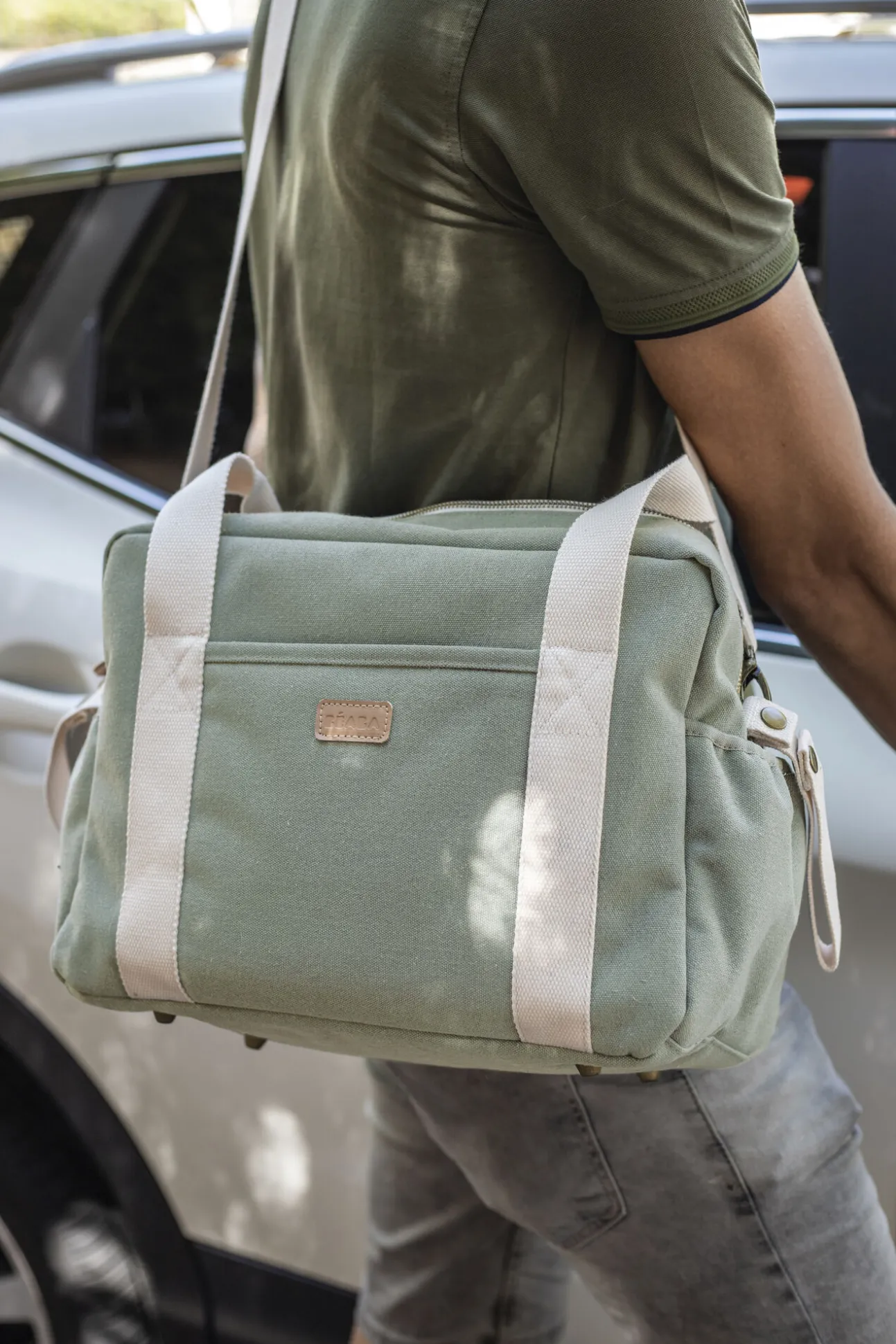 Sac A Langer Paris Sage Green